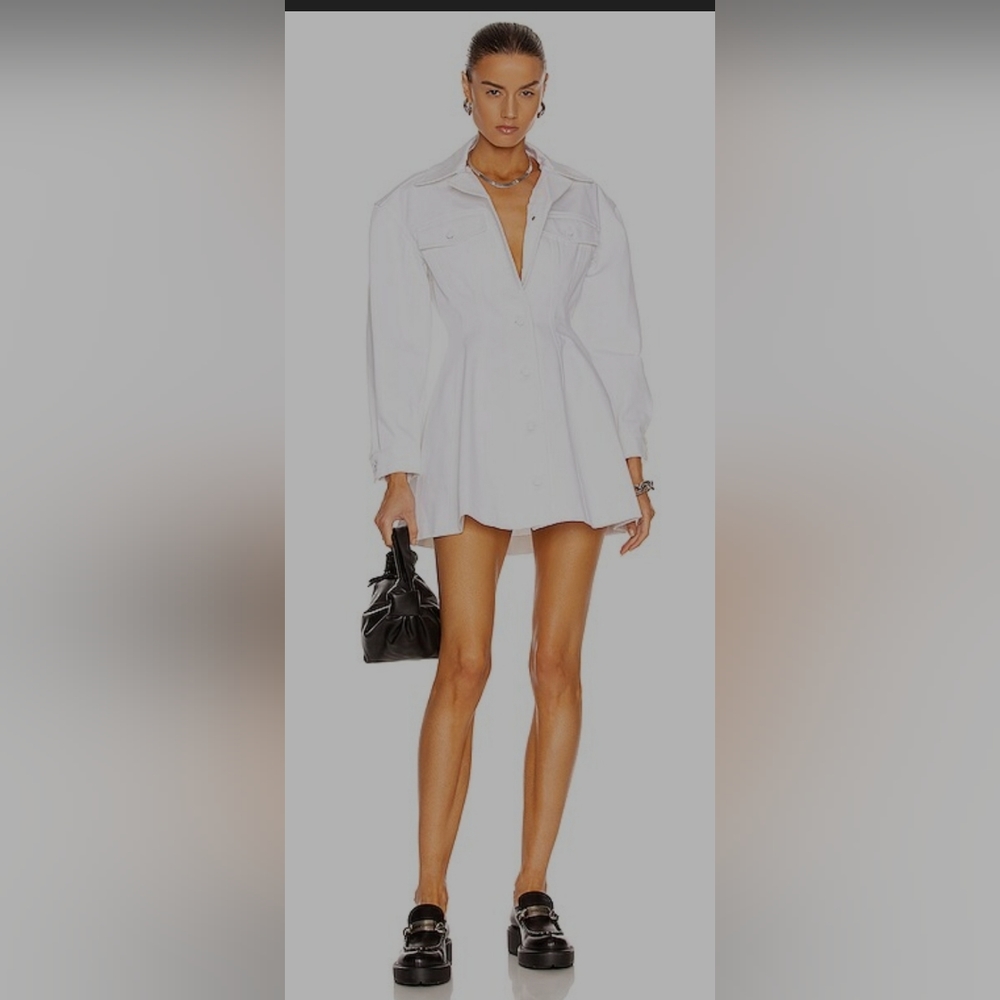 ALEXANDER WANG Denim Jacket Dress